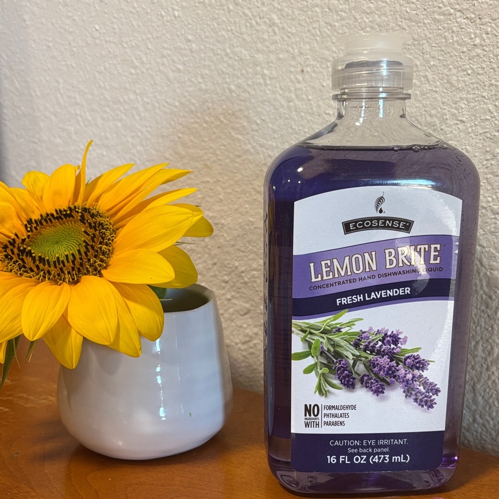 Melaleuca Lemon Brite Lavender dishwashing soap